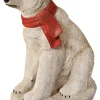 Decorator's Warehouse Christmas Resin^29" Resin Sitting Polar Bear With Scarf