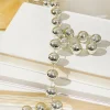 Decorator's Warehouse Christmas Accents^8.8' Bead Garland - Silver
