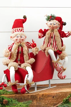 Decorator's Warehouse Christmas Accents^17" Bendable Winter Song Elf