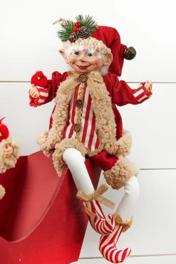 Decorator's Warehouse Christmas Accents^17" Bendable Winter Song Elf