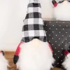 Decorator's Warehouse Christmas Accents^9” Buffalo Check Gnome