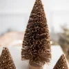 Decorator's Warehouse Christmas Accents^6” Champagne Bottle Brush Tree