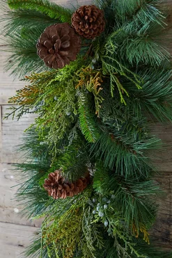 Decorator's Warehouse Christmas Teardrops|Natural Greenery^32
