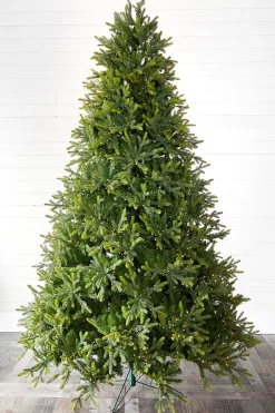 Decorator's Warehouse Christmas Trees|Christmas Trees^9' Deluxe Trinity Pine Artificial Christmas Tree With 2850 Color-Changing Lights