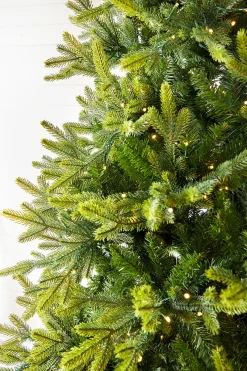 Decorator's Warehouse Christmas Trees|Christmas Trees^9' Deluxe Trinity Pine Artificial Christmas Tree With 2850 Color-Changing Lights