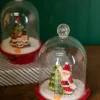 Decorator's Warehouse Christmas Accents^9” Dol Light Up / Music Snow Cloche