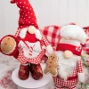Decorator's Warehouse Christmas Accents^13" Fabric Holiday Chef Gnome