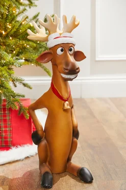Decorator's Warehouse Christmas Accents^24" Funny Reindeer - Hands On Hips