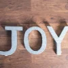 Decorator's Warehouse Christmas Accents^8" Galvanized Metal "Joy" Decor