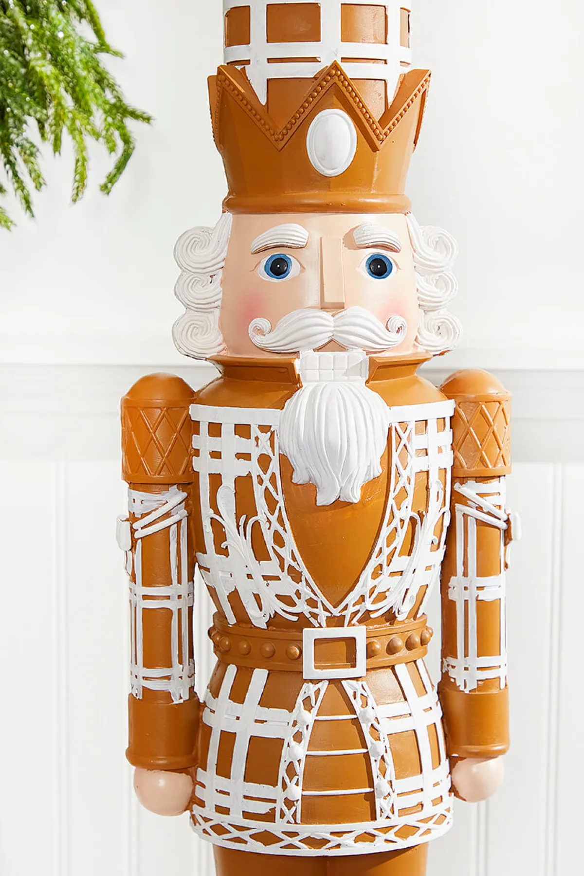 Decorator's Warehouse Christmas Accents|Christmas Resin^35" Gingerbread Nutcracker