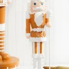 Decorator's Warehouse Christmas Accents^22" Gingerbread Nutcracker With Staff