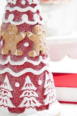 Decorator's Warehouse Christmas Accents^14" Gingerbread Resin Tree