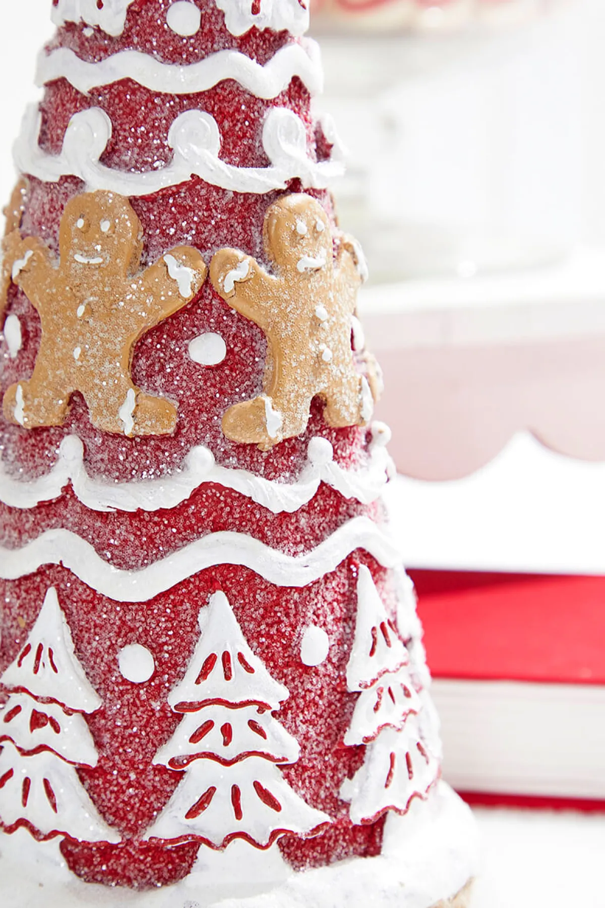 Decorator's Warehouse Christmas Accents^14" Gingerbread Resin Tree