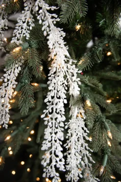 Decorator's Warehouse Christmas Garlands^48" Glitter/Sequin Artemisia Garland