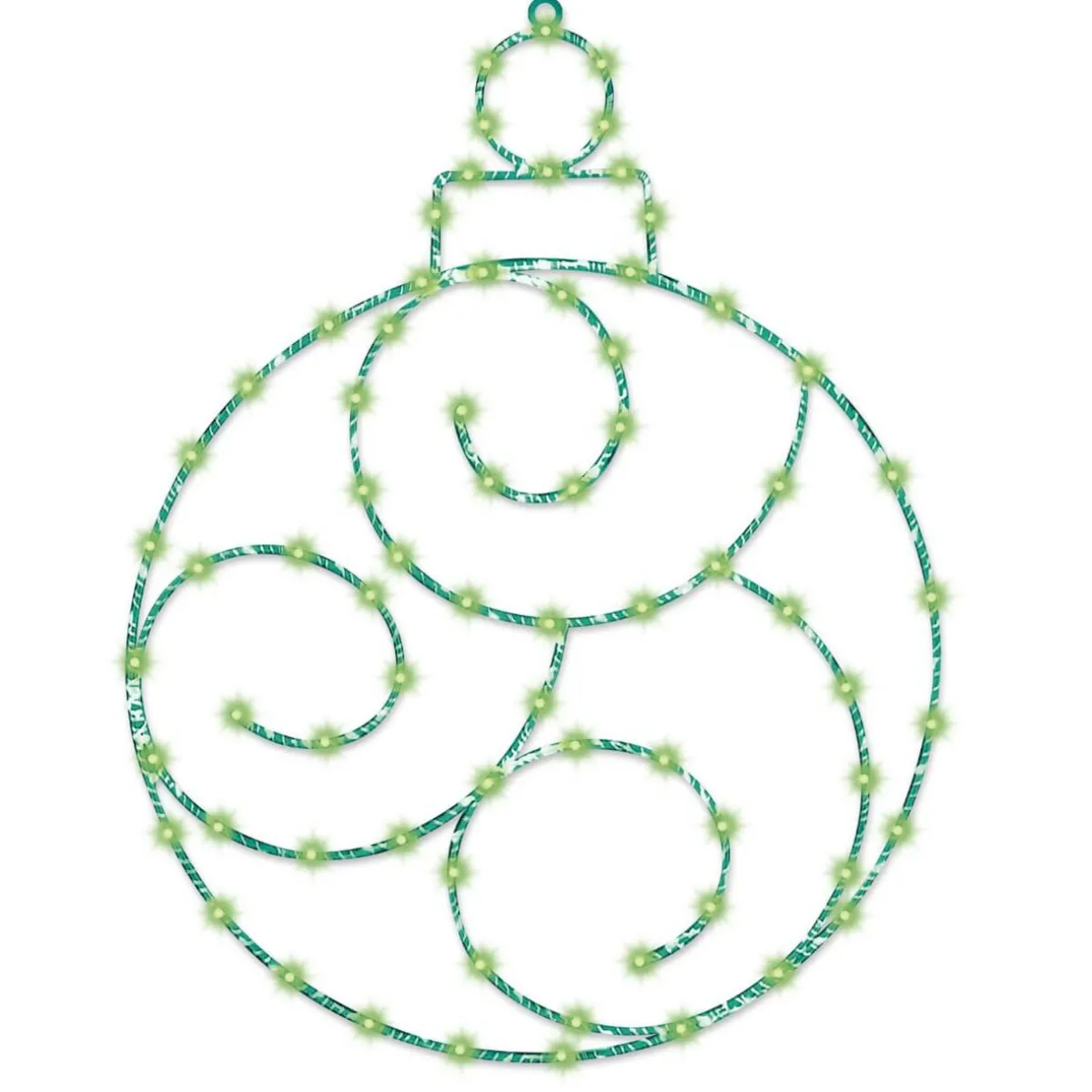 Decorator's Warehouse Outdoor Lighting^24" Green Twinkling Fairy Copper Wire LED Ornament - 190 Lights