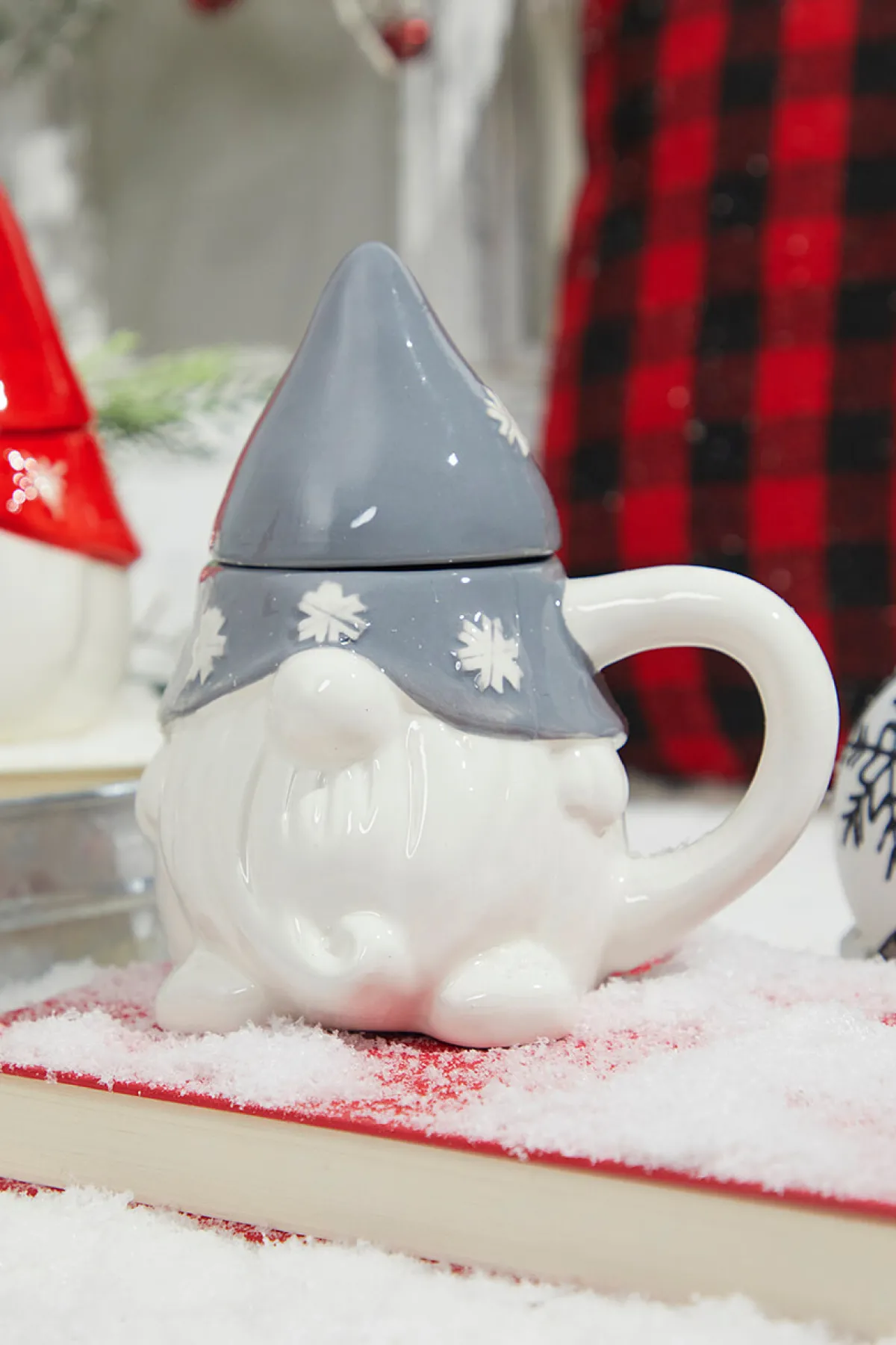 Decorator's Warehouse Christmas Accents^6.5" Holiday Gnome Mug