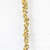Decorator's Warehouse Christmas Garlands^5’ Holiday Gold Jingle Bells Garland