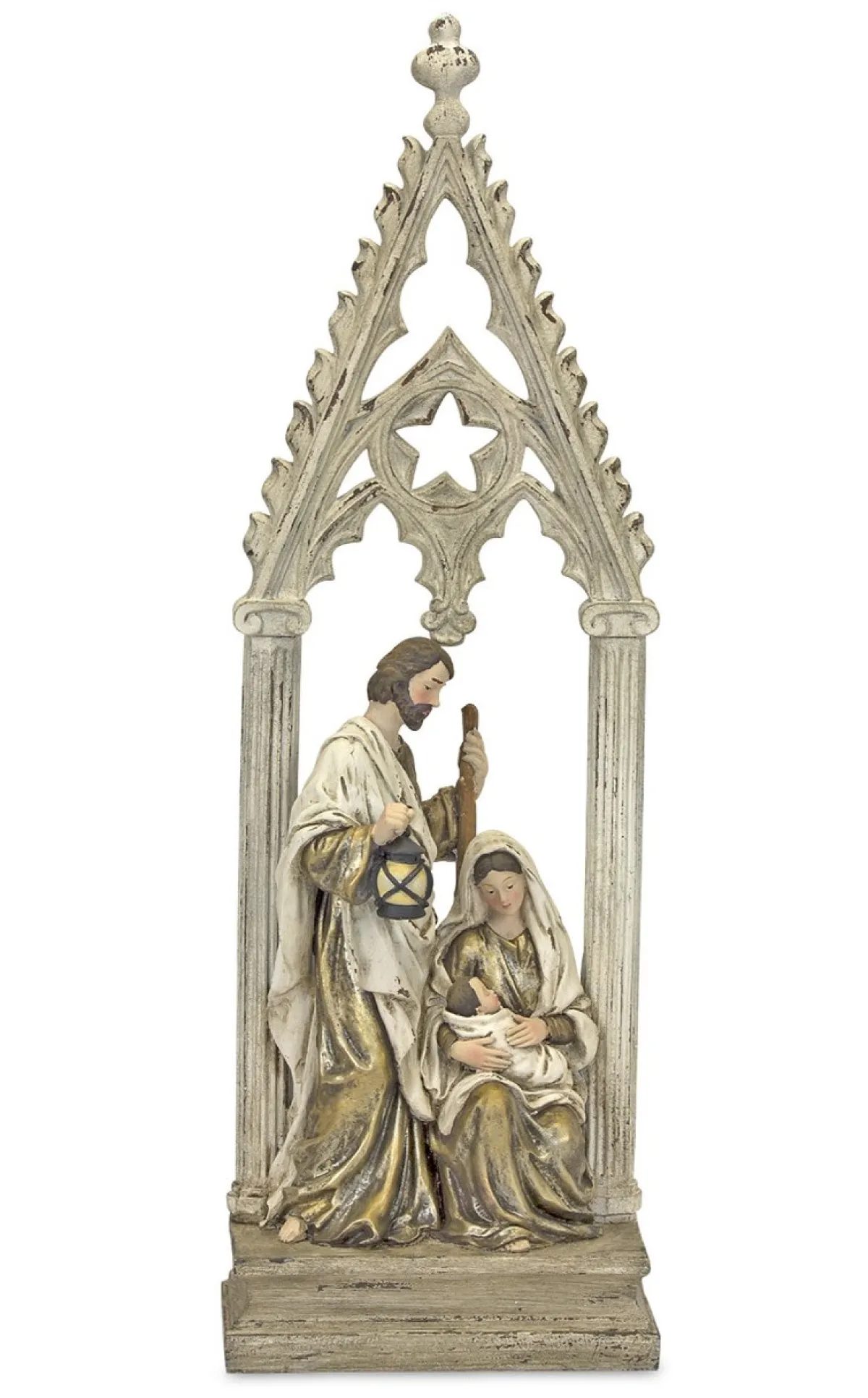 Decorator's Warehouse Christmas Accents^23" Holy Family With Arch