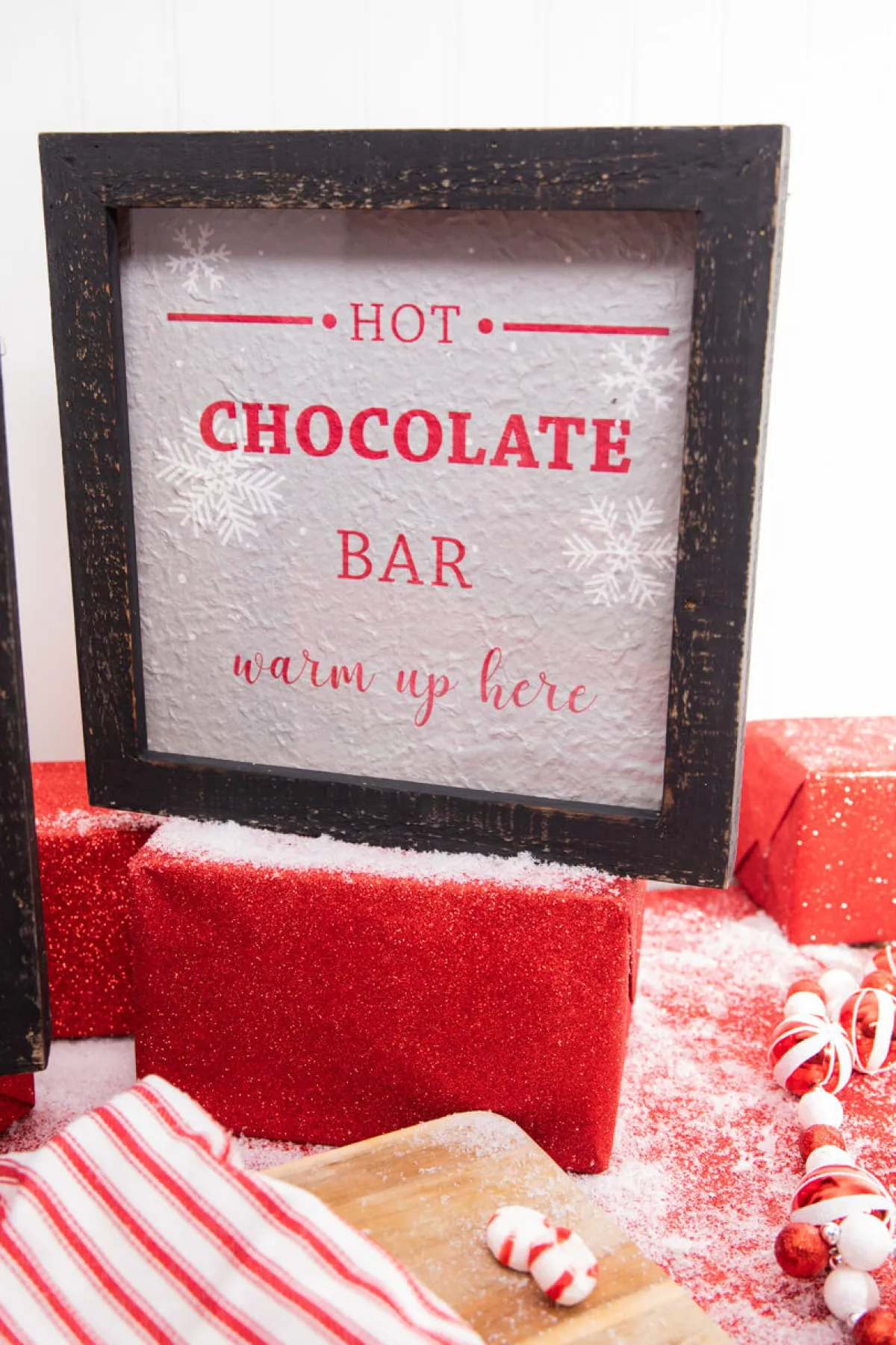 Decorator's Warehouse Christmas Accents^12” Hot Chocolate Wall Decor