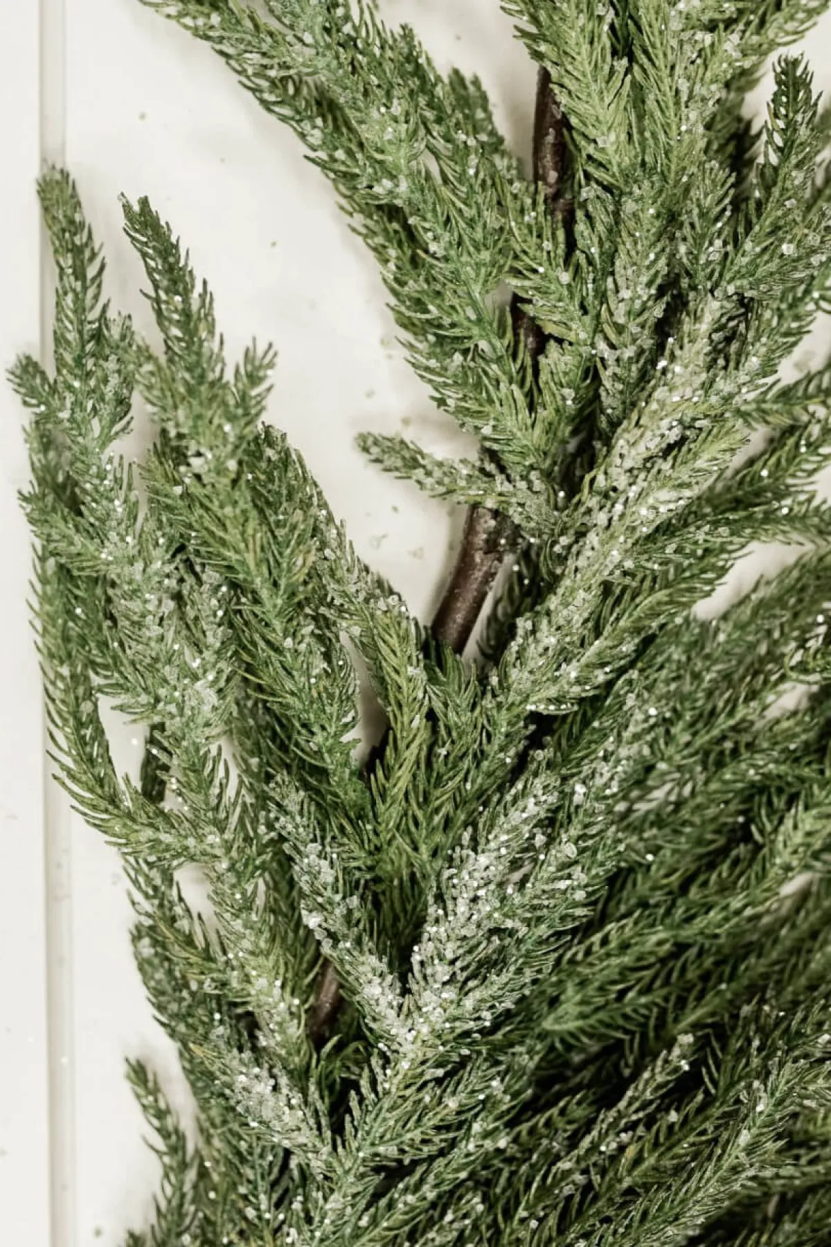 Decorator's Warehouse Christmas Garlands|Natural Greenery^48” Iced Garden Norfolk Pine Garland