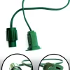 Decorator's Warehouse Cords|Outdoor Lighting^12" Jumper Coaxial Converter Cord