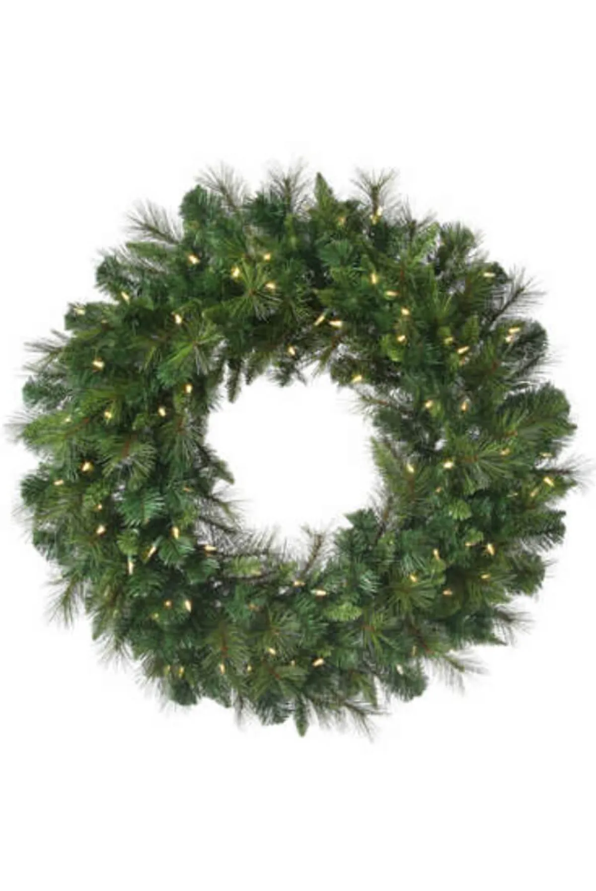 Decorator's Warehouse Wreaths|Christmas Wreaths^30" LED Belgium Wreath (Warm White)