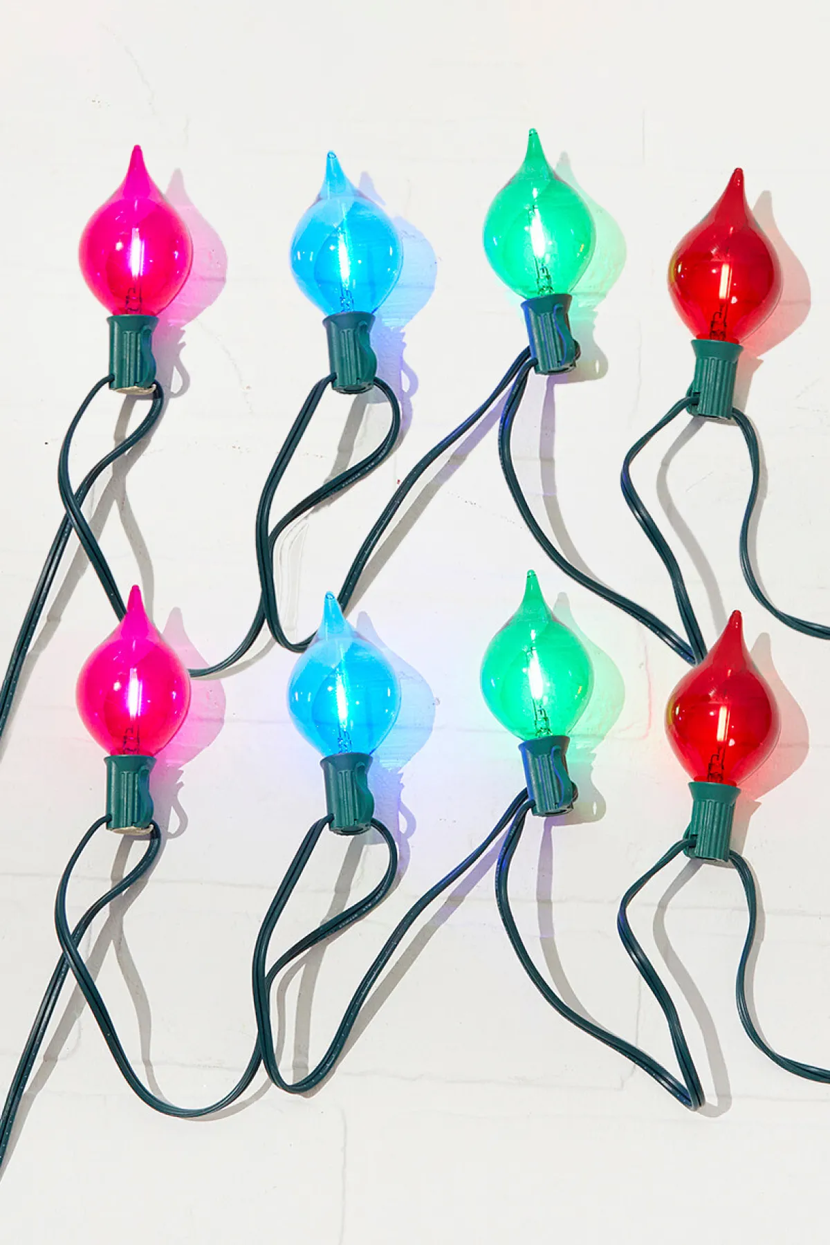 Decorator's Warehouse Indoor Lighting^128" LED Retro Kismet Light Strand X8 - Multi
