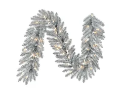 Decorator's Warehouse Garlands|Christmas Garlands^6' LED Silverado Garland - Clear