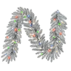 Decorator's Warehouse Christmas Garlands^6' LED Silverado Garland - Multi