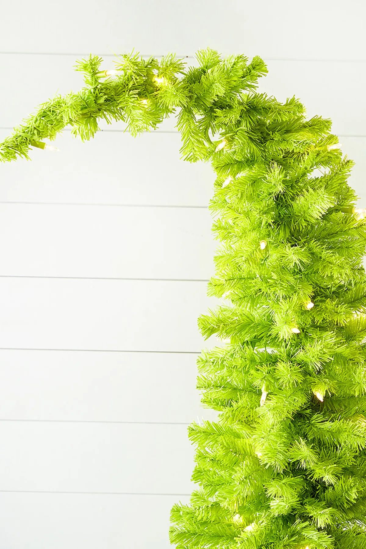 Decorator's Warehouse Christmas Trees|Christmas Trees^5' Lime Green Whimsical Tree With LED Lights