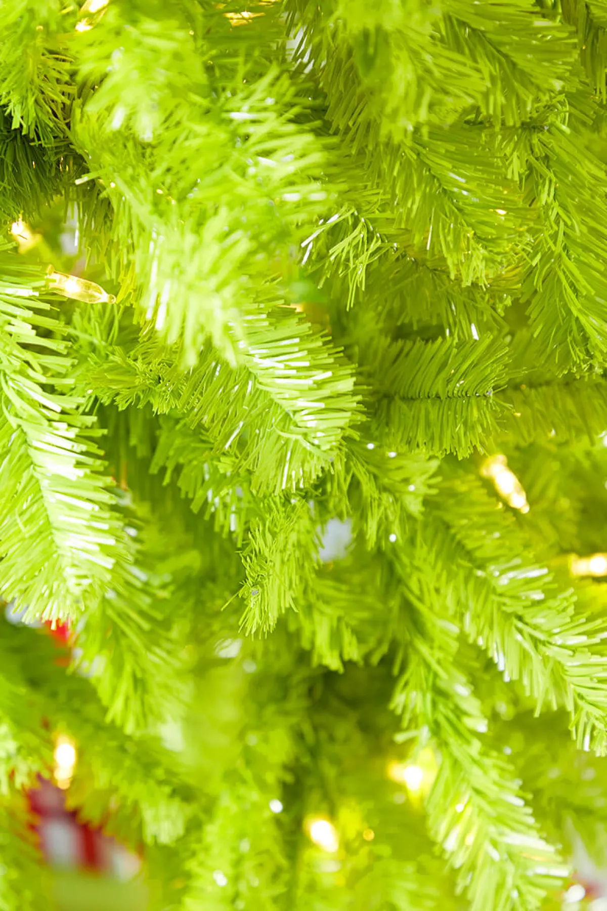 Decorator's Warehouse Christmas Trees|Christmas Trees^5' Lime Green Whimsical Tree With LED Lights