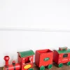 Decorator's Warehouse Christmas Accents^53” Metal Holiday Santa Express Train - Set Of 3