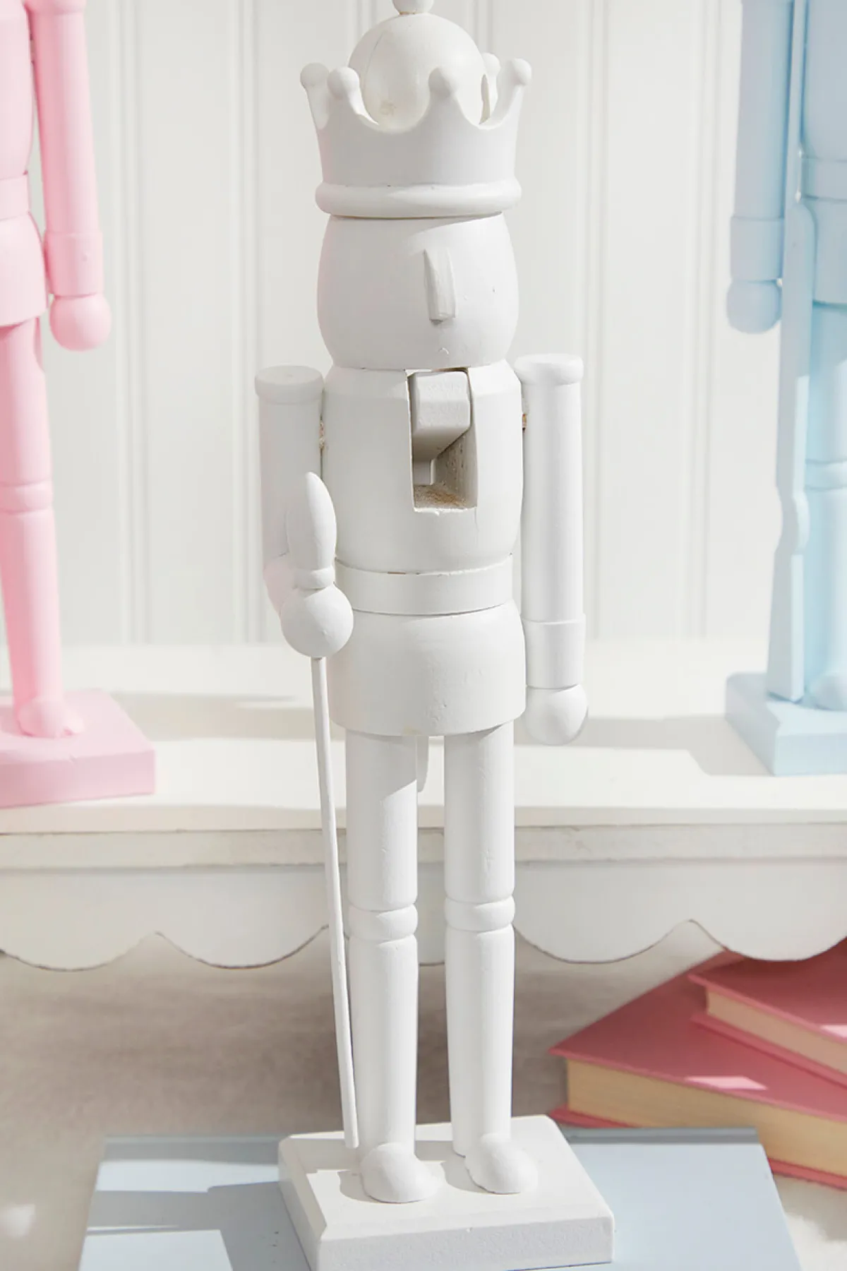Decorator's Warehouse Christmas Accents^15" Monochromatic Nutcracker - 4 Assorted