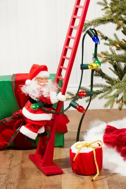 Decorator's Warehouse Christmas Accents^40" Mr. Christmas Super Climbing Santa