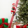 Decorator's Warehouse Christmas Accents^40" Mr. Christmas Super Climbing Santa - African American