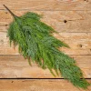 Decorator's Warehouse Christmas Teardrops|Natural Greenery^25” Natural Touch Cedar Teardrop
