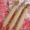 Decorator's Warehouse Christmas Accents^18” Park Hill Large Country Wood Rolling Pin