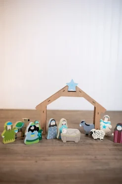 Decorator's Warehouse Christmas Accents^12 Piece Children’s Nativity Set