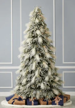 Decorator's Warehouse Christmas Trees|Christmas Trees^10' Pine And Pampas Artificial Christmas Tree With 800 Warm White LED Lights