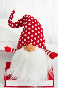 Decorator's Warehouse Christmas Accents^16” Polka Dot Gnome