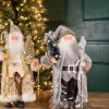 Decorator's Warehouse Christmas Accents^18” Polyester Holiday Santa