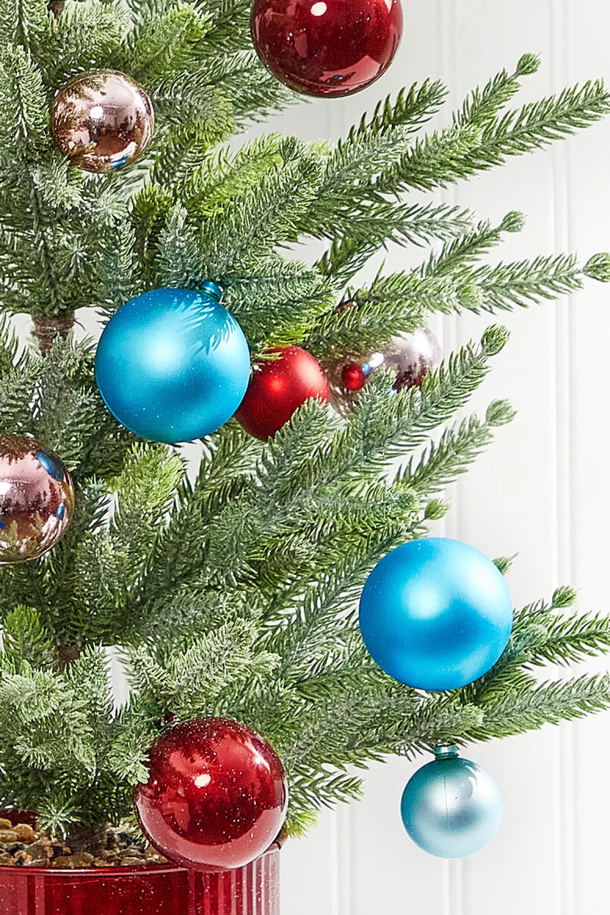 Decorator's Warehouse Christmas Accents^36” Potted Tree With Ball Ornament