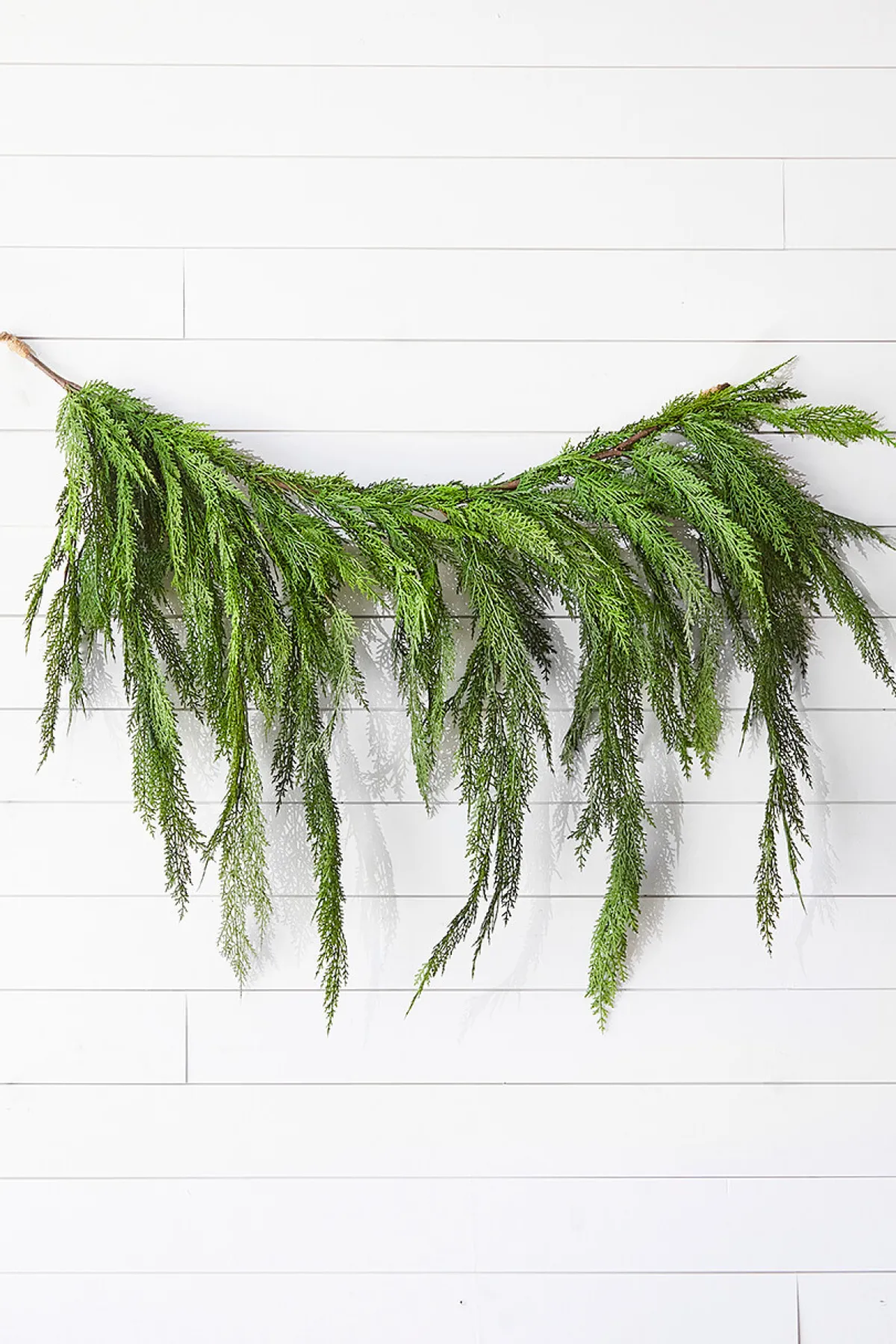 Decorator's Warehouse Christmas Garlands|Natural Greenery^48" Real Touch Lebanon Cedar Dripping Garland