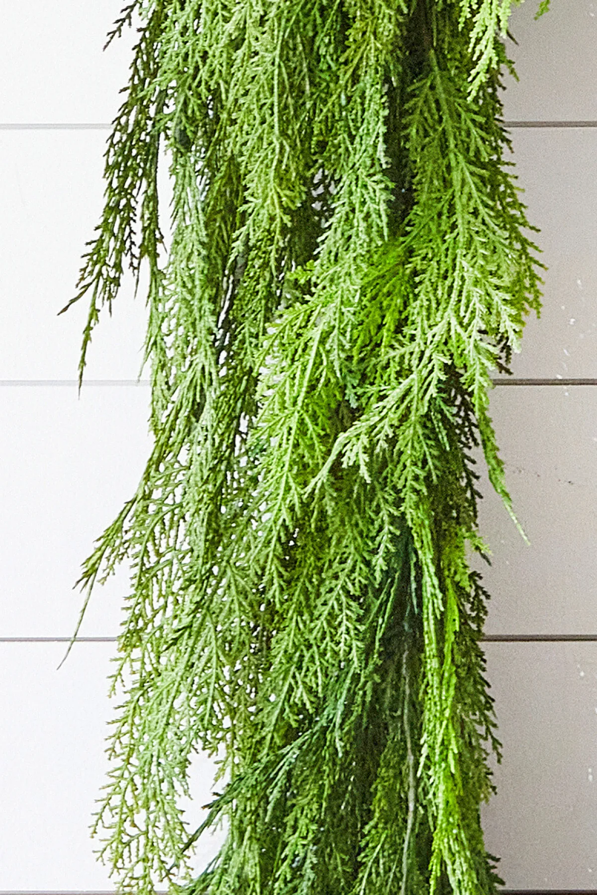 Decorator's Warehouse Christmas Garlands|Natural Greenery^48" Real Touch Lebanon Cedar Dripping Garland