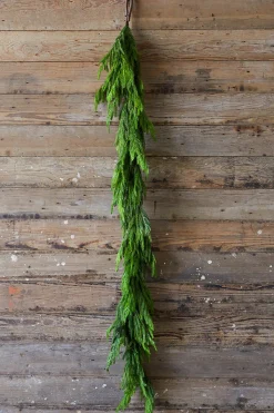 Decorator's Warehouse Christmas Garlands|Natural Greenery^72” Real Touch Norfolk Pine Garland