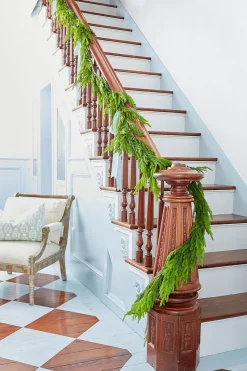 Decorator's Warehouse Christmas Garlands|Natural Greenery^192” Real Touch Norfolk Pine Garland