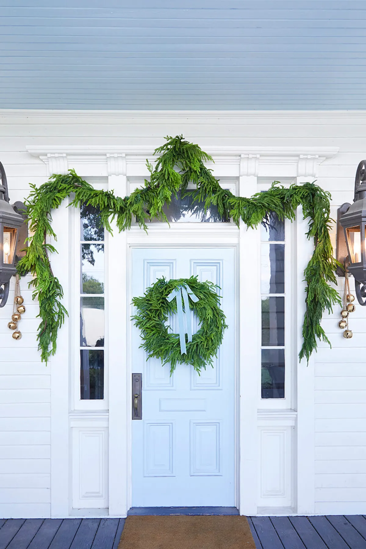 Decorator's Warehouse Christmas Garlands|Natural Greenery^192” Real Touch Norfolk Pine Garland