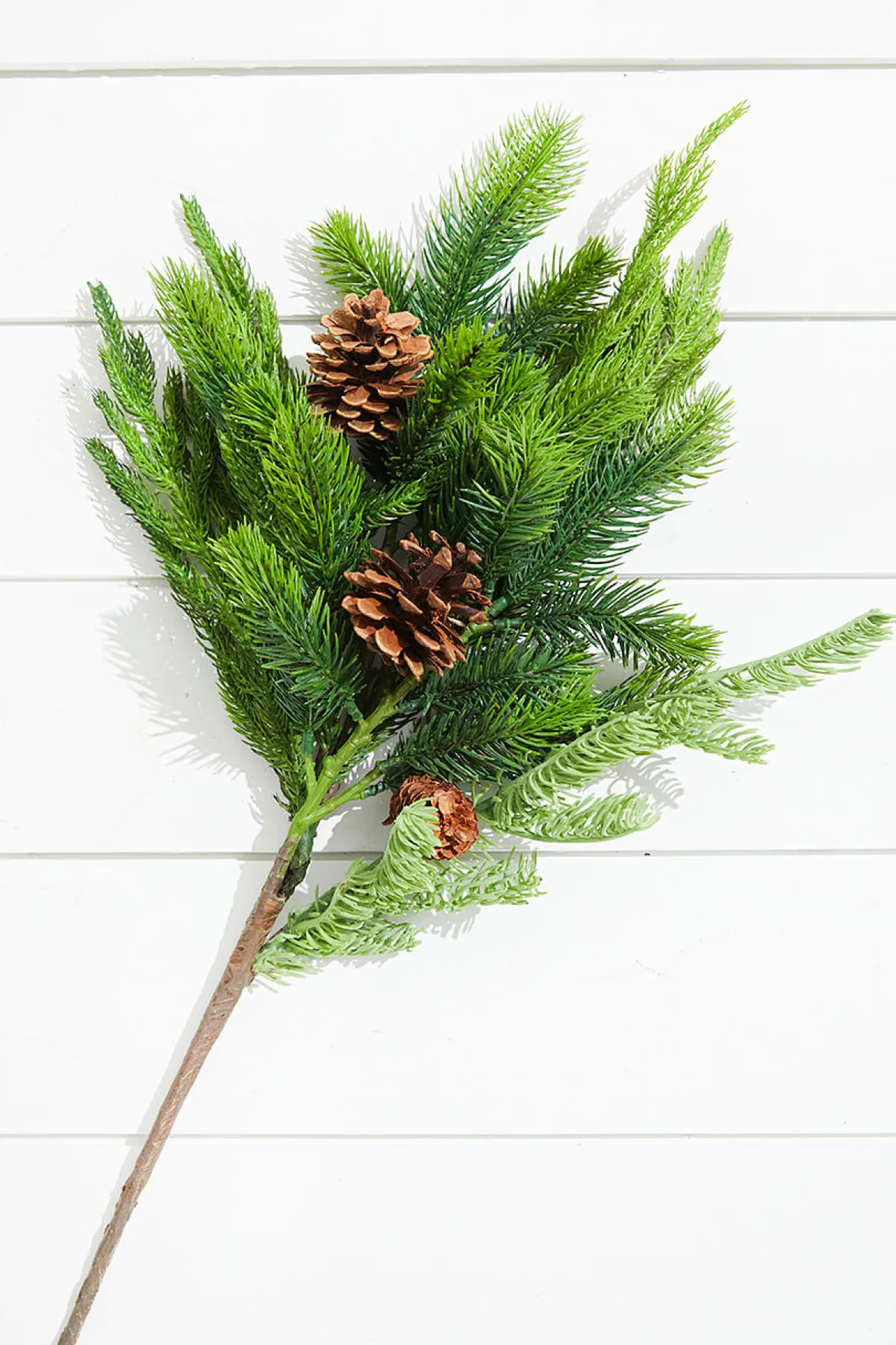 Decorator's Warehouse Natural Greenery^24” Real Touch Norfolk Spruce Juniper Spray