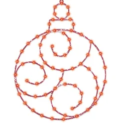 Decorator's Warehouse Outdoor Lighting^24" Red Twinkling Fairy Copper Wire LED Ornament - 190 Lights