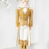 Decorator's Warehouse Christmas Accents^18" Resin Diamond Opulent Nutcracker